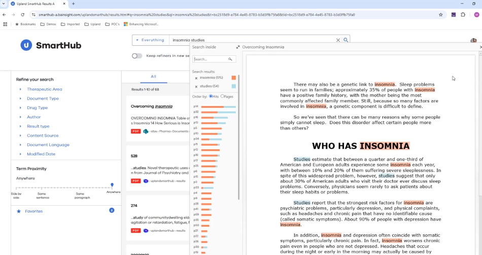 BA Insight SmartHub for Life Sciences AI Search
